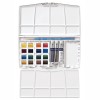 WINSOR & NEWTON COTMAN PAINTING PLUS AQUARELLKASTEN 16 HALBE NÄPFCHEN + 3 X 8 ML TUBEN + PINSEL