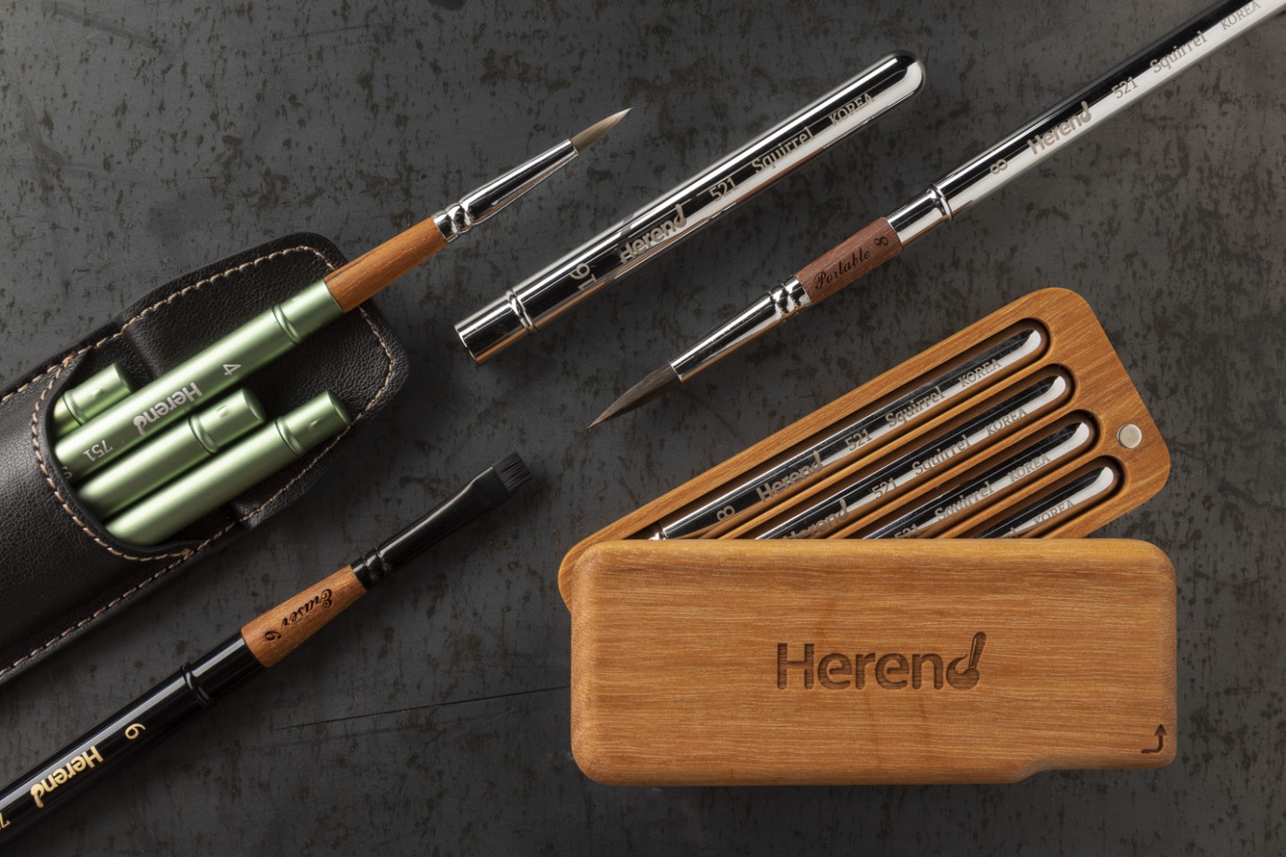 Herend Travel Brushes - Artemiranda