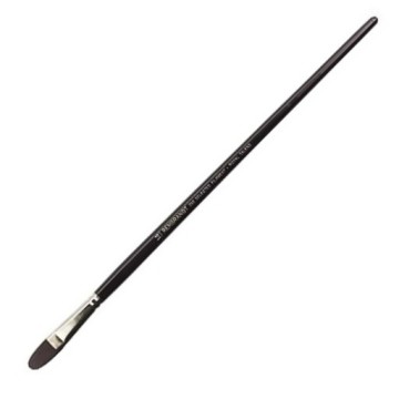 REMBRANDT FILBERT BRUSH SELECTED TEIJIN FILAMENT LONG HANDLE SERIES 292