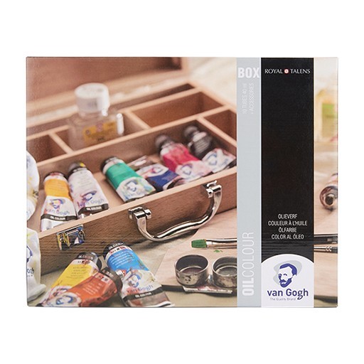 VAN GOGH OIL PAINT BASIC BOX SET OF 10 TUBES