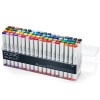 COPIC SKETCH MARKER CASE OF 72 ASSORTED COLOURS - SET A