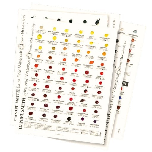 DANIEL SMITH EXTRA FINE WATERCOLOUR DOT CARDS