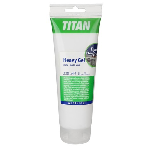 TITAN ARTS GEL DENSO ACRÍLICO MATE - HEAVY GEL MATT