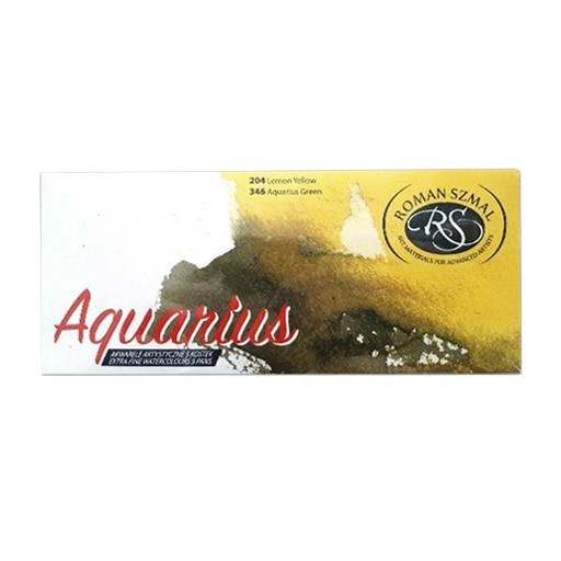 ROMAN SZMAL AQUARIUS WATERCOLOUR CARDBOARD BOX SET OF 5 PANS