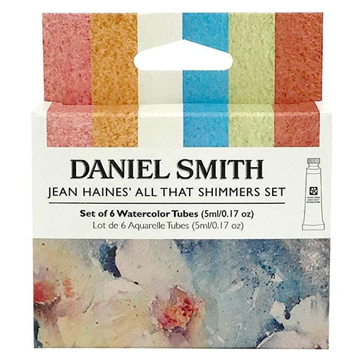 DANIEL SMITH JEAN HAINES ALL THAT SHIMMERS IRIDESCENT WATERCOLOUR SET