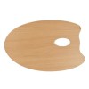 MABEF M/O PROFESSIONAL OVAL WOODEN PAINTING PALETTE