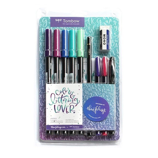 TOMBOW SET COLOUR & LETTERING LOVER - THREE FEELINGS EDITION