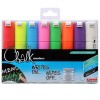 UNI CHALK MARKERS PACK 8 ROTULADORES DE TIZA SURTIDOS 8 MM