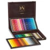 CARAN D´ACHE PABLO WOODEN BOX SET OF 120 WATER-RESISTANT COLOUR PENCILS