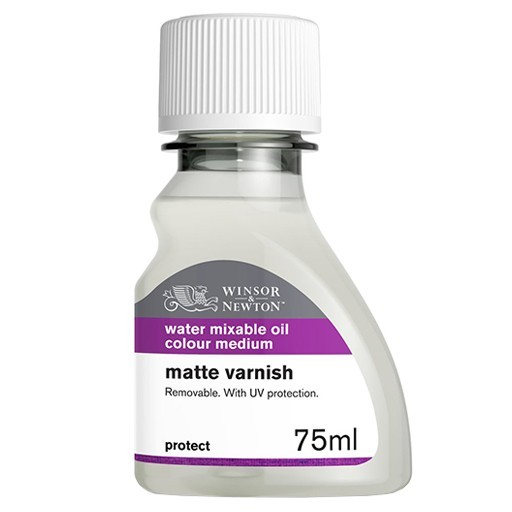 WINSOR & NEWTON FIRNIS MATT FÜR WASSERVERMALBARE ÖLFARBEN