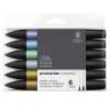 WINSOR & NEWTON PROMARKER SET OF 6 METALLIC