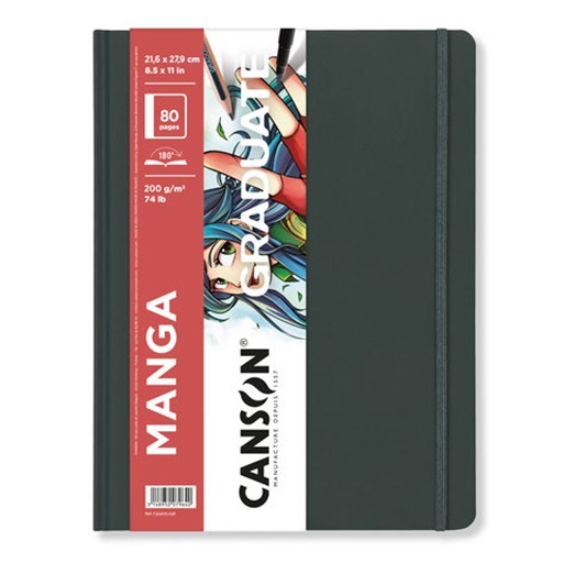 CANSON GRADUATE SKIZZENBUCH MANGA 200 G