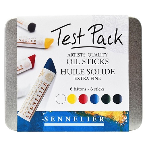 SENNELIER TEST PACK 6 MINI OIL STICKS