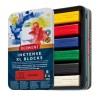 DERWENT CAJA METÁLICA 6 XL INKTENSE BLOCK