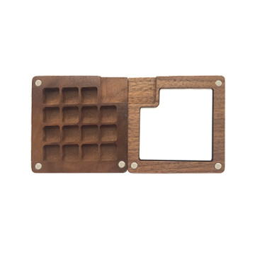 RAW ART MATERIALS PORTABLE WOODEN PALETTE FOR WATERCOLOUR