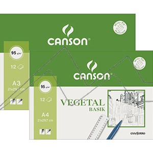 Papel vegetal A3 Canson