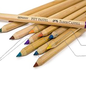 Faber-Castell Pitt Pastel Pencil - 101 - Medium White