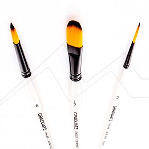 Premium Brush 3 Piece Set - Perfect for Chalk Based Paints – Crum