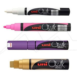 Uni Liquid Chalk Markers 