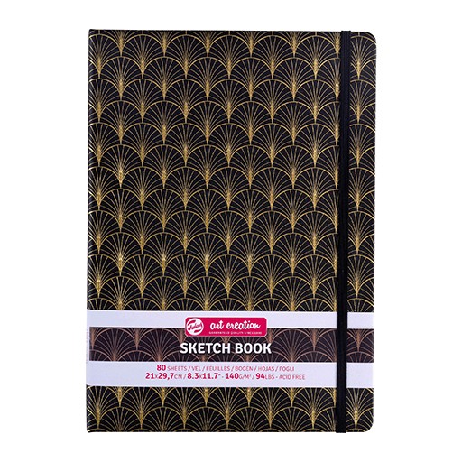  Black Paper Sketch Pad A3 Sketchbook with Hardboard Cover Acid  Free Drawing Paper 140gsm 25 Sheets Blank Artist Sketch Journal Art Book  for Charcoals, Oil Pastels, Chalks, Colored Pencils : Arts