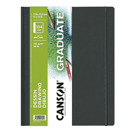 Fabriano 1264 Drawing Pad, 18 inch x 24 inch, 90 lb.