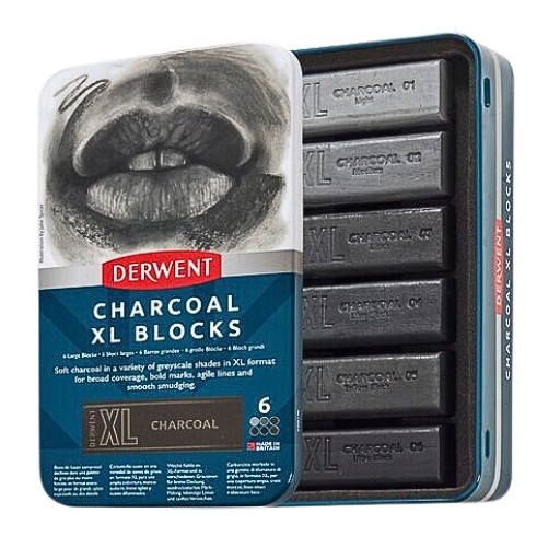 DERWENT XL INKTENSE BLOCK METAL TIN SET OF 12 - Artemiranda