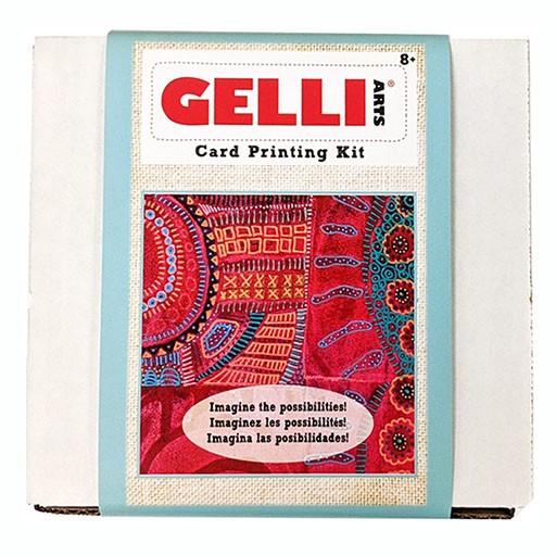 GELLI ARTS STAMPING AND PRINTING KIT - PRINTING AND EMBOSSING KIT