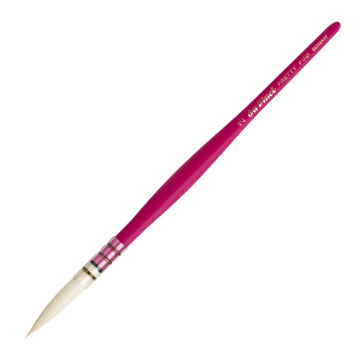 DA VINCI PRETTY PINK EDITION ROUND WATERCOLOUR BRUSH SERIES 494