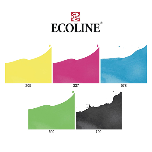 TALENS ECOLINE LIQUID WATERCOLOUR SET