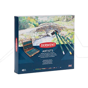Derwent : Colorsoft Pencil : Wooden Box Set Of 48