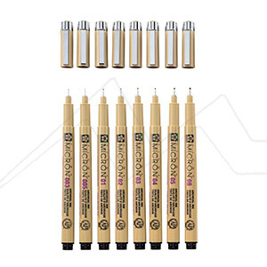 Sakura Pigma Pen Sets Micron Colors Set of 8 - 9244476
