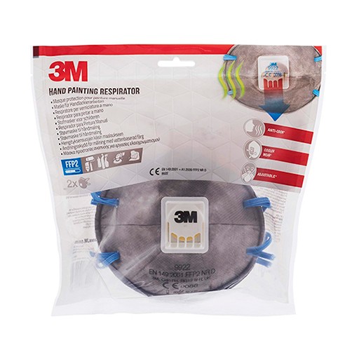 3M FFP2 MASKE FÜR HANDLACKIERARBEITEN