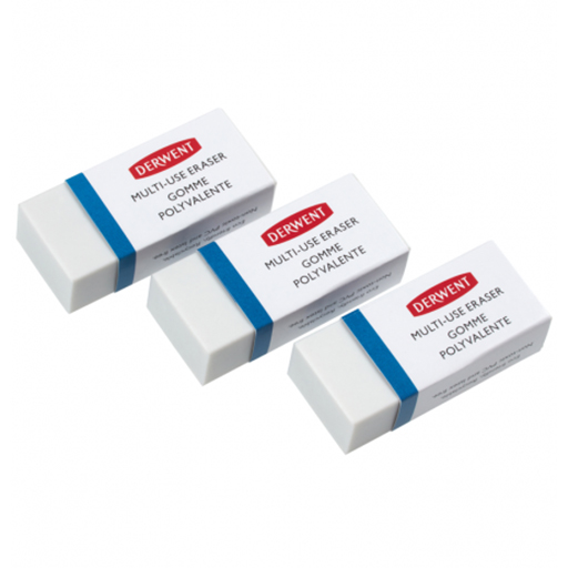 DERWENT MULTI-USE ERASER SET OF 3