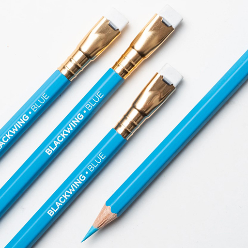 PALOMINO BLACKWING SET OF 4 BLUE PENCILS