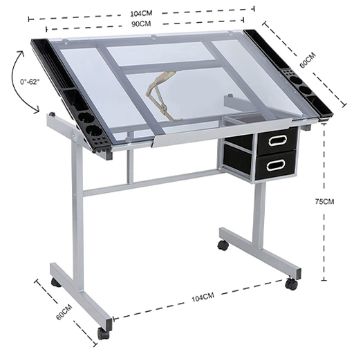 RAW ART MATERIALS DRAWING BOARD