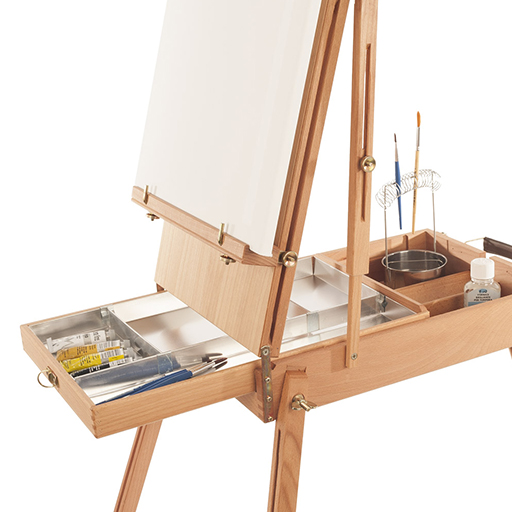 MABEF M22 EASEL SKETCH BOX - PIVOTING FOLDING & ADJUSTABLE