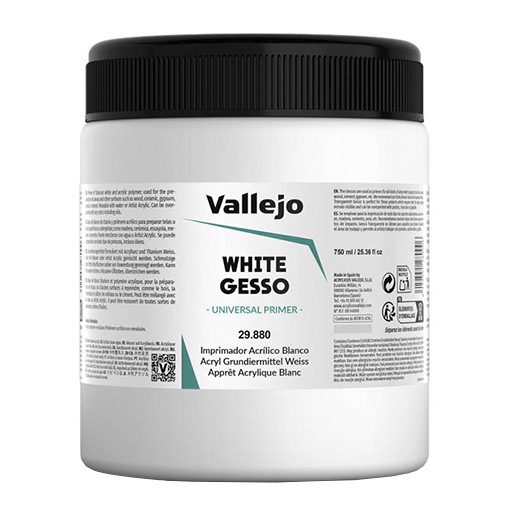 VALLEJO WHITE GESSO PRIMER NO. 100