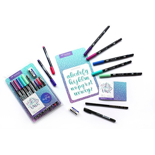 TOMBOW SET COLOUR & LETTERING LOVER - THREE FEELINGS EDITION