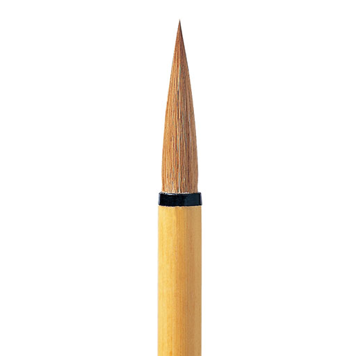 AKASHIYA KONOHA ROUND JAPANESE BRUSH NATURAL HAIR PS 203